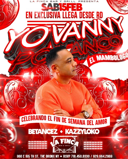 Buy tickets for YOVANNY POLANCO YOVANNY POLANCO