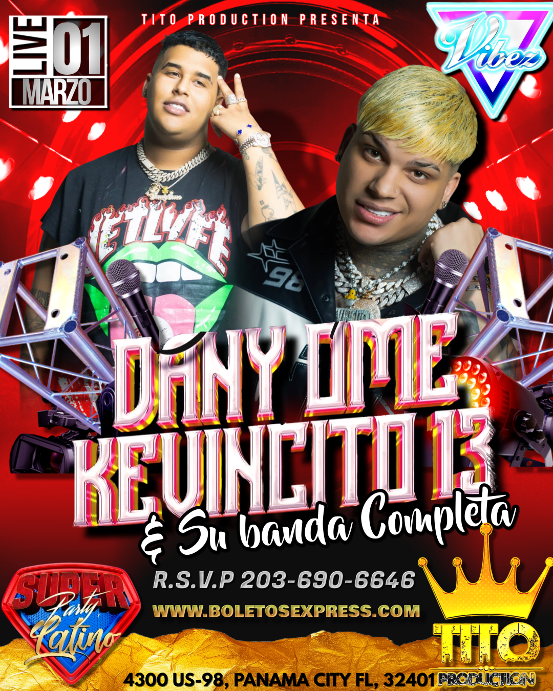 Buy tickets for DANY OME Y KEVINCITO EL 13 DANY OME Y KEVINCITO EL 13