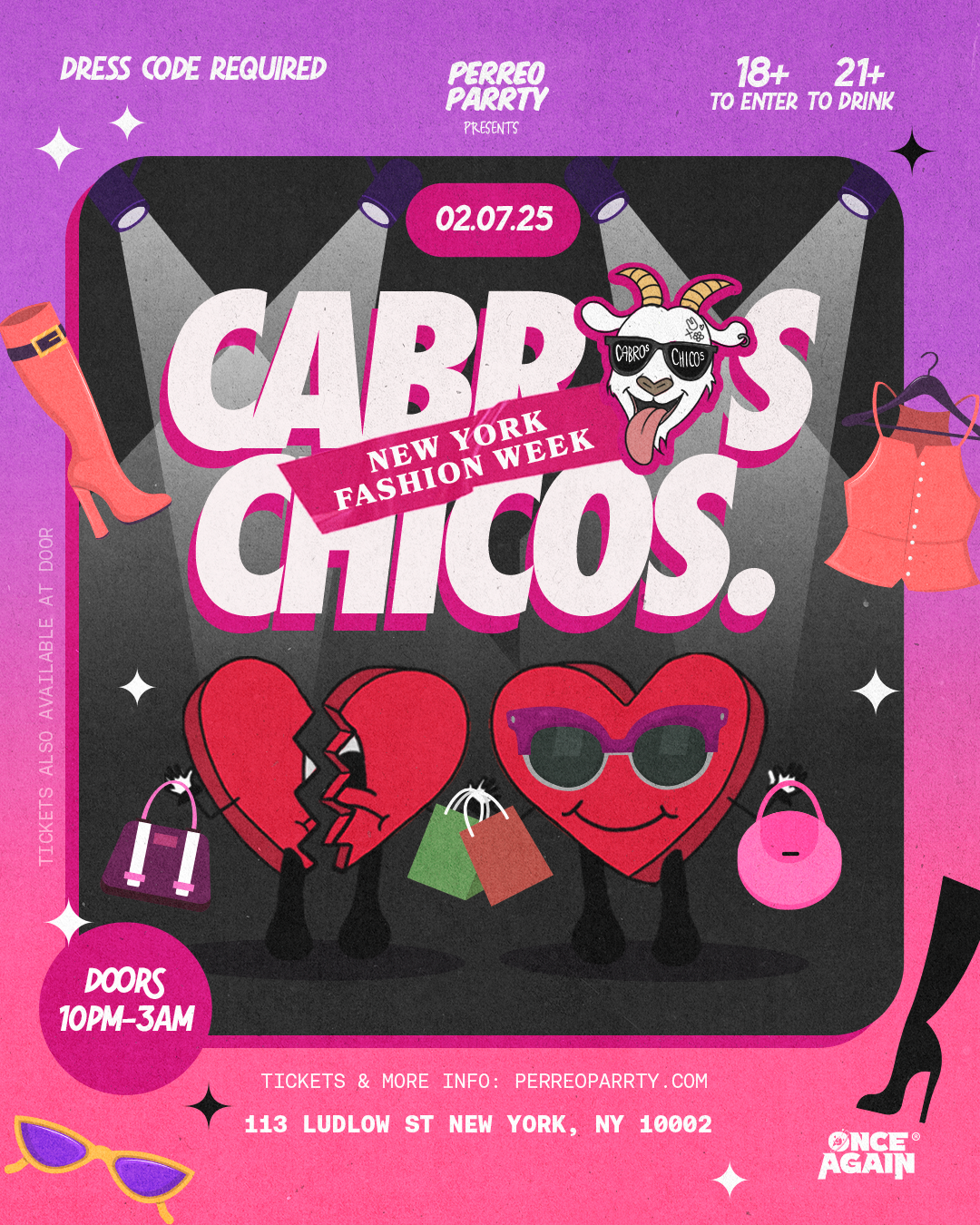 Fashion Week Party at the Mehanata  Reggaeton & Latin Dance Party NYC - 18+