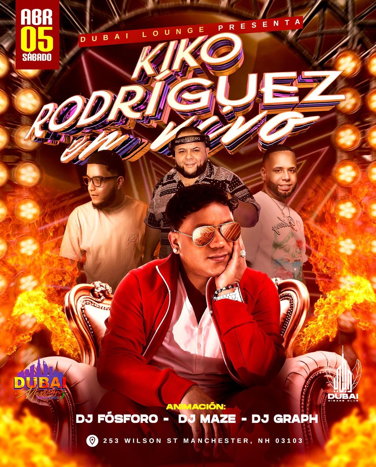 Buy tickets for KIKO RODRÍGUEZ KIKO RODRÍGUEZ
