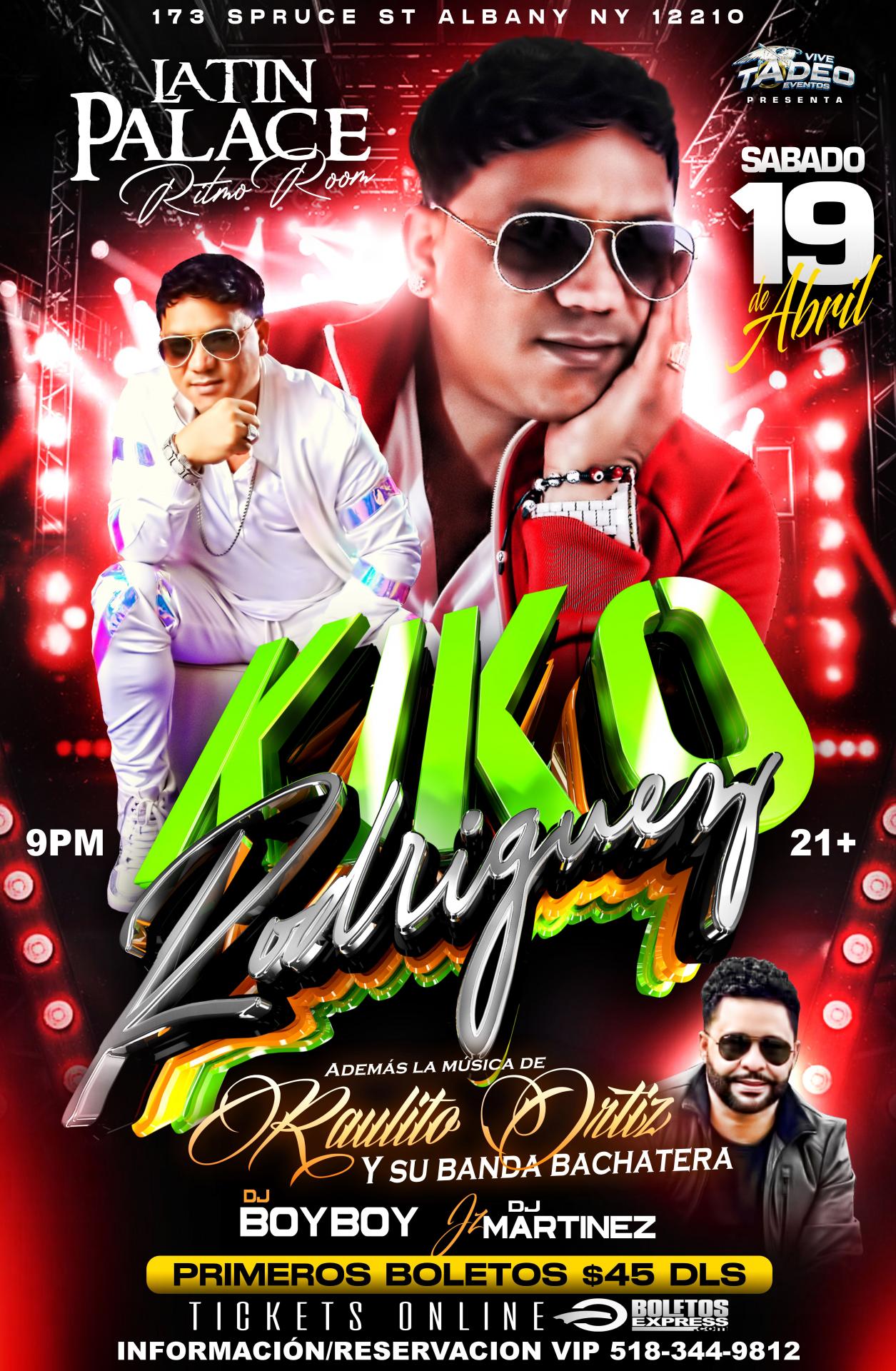 Buy tickets for Kiko Rodriguez Limitado Kiko Rodriguez Limitado