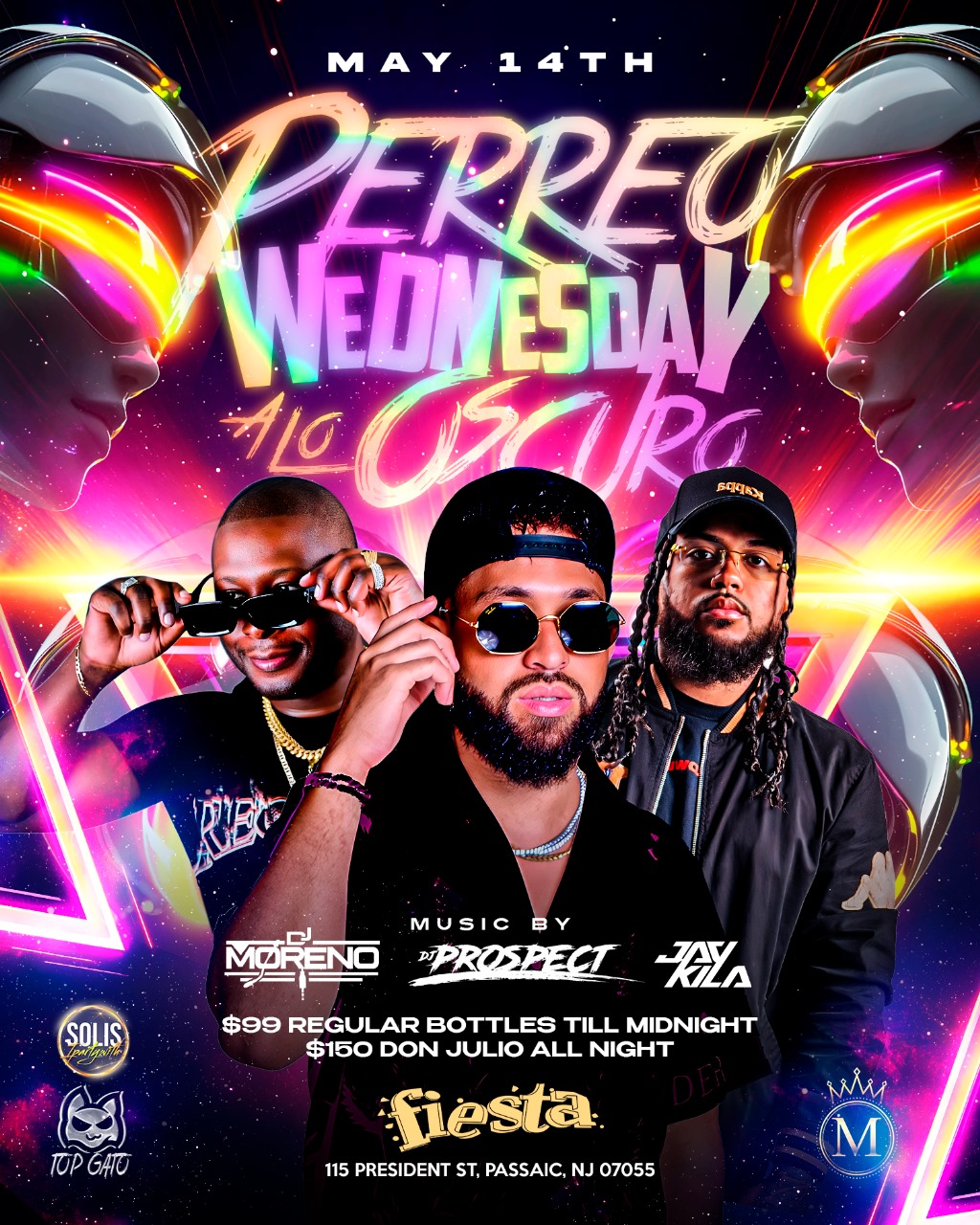 DJ MORENO, DJ PROSPECT, DJ JAY KILA