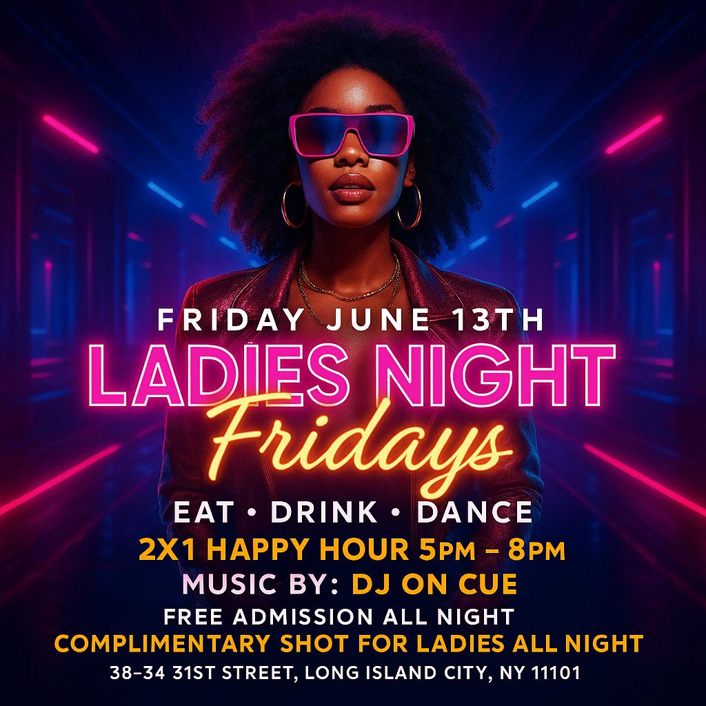 Ladies Night Fridays at Doha Bar Lounge!