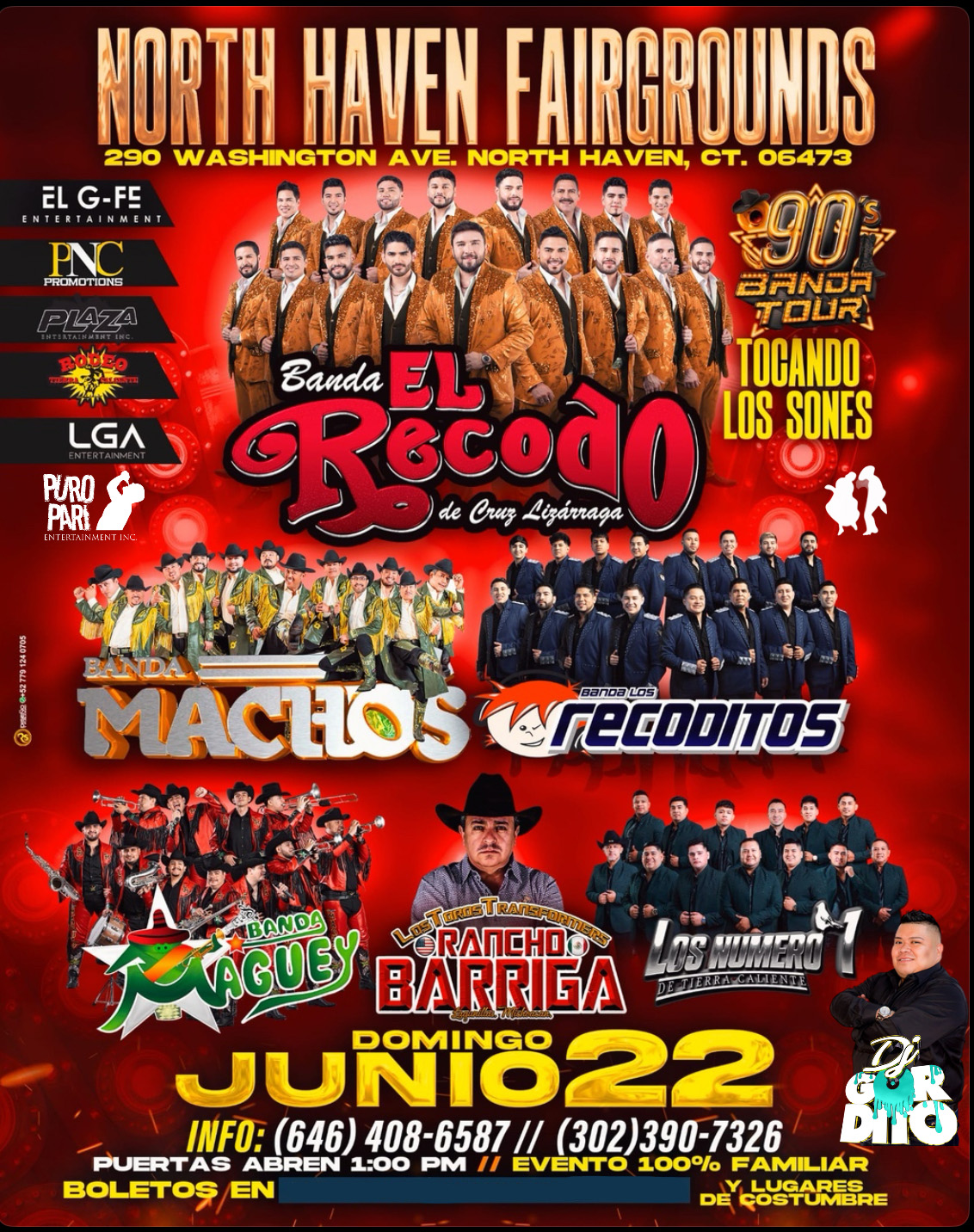 BANDA EL RECODO | BANDA MACHOS | BANDA LOS RECODITOS | LOS NUMERO 1 & BANDA MAGUEY ESAU