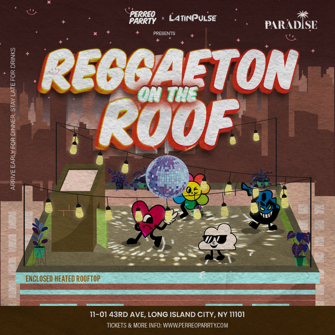 Buy tickets for Reggaeton on the Roof  - Latin Dance Party Rooftop with NYC Skyline Views Reggaeton on the Roof  - Latin Dance Party Rooftop with NYC Skyline Views