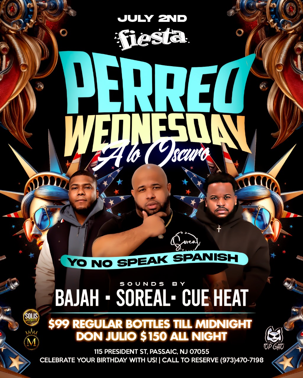 BAJAH, SOREAL, CUE HEAT