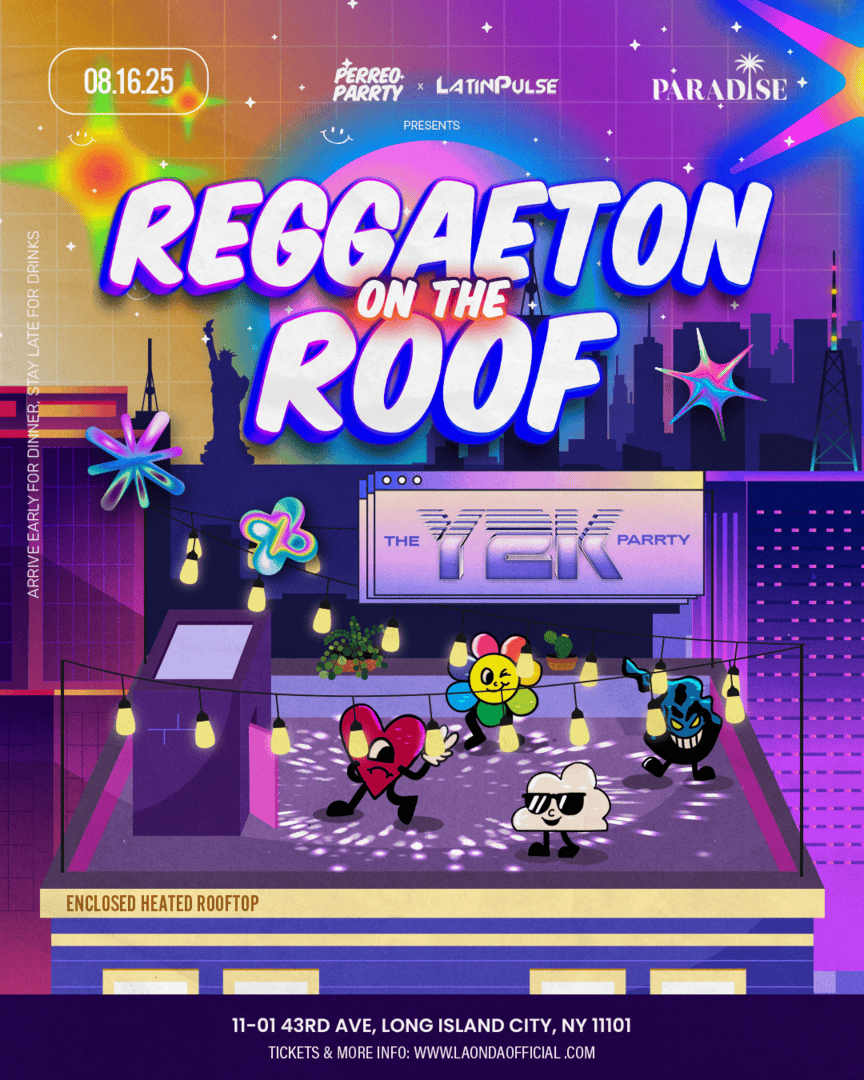 The Y2K Parrty - Reggaeton on the Roof  - Perreo Parrty NYC Skyline Views