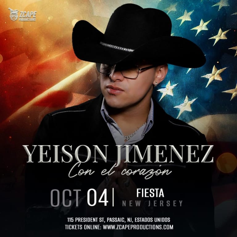 YEISON JIMENEZ EN NEW JERSEY