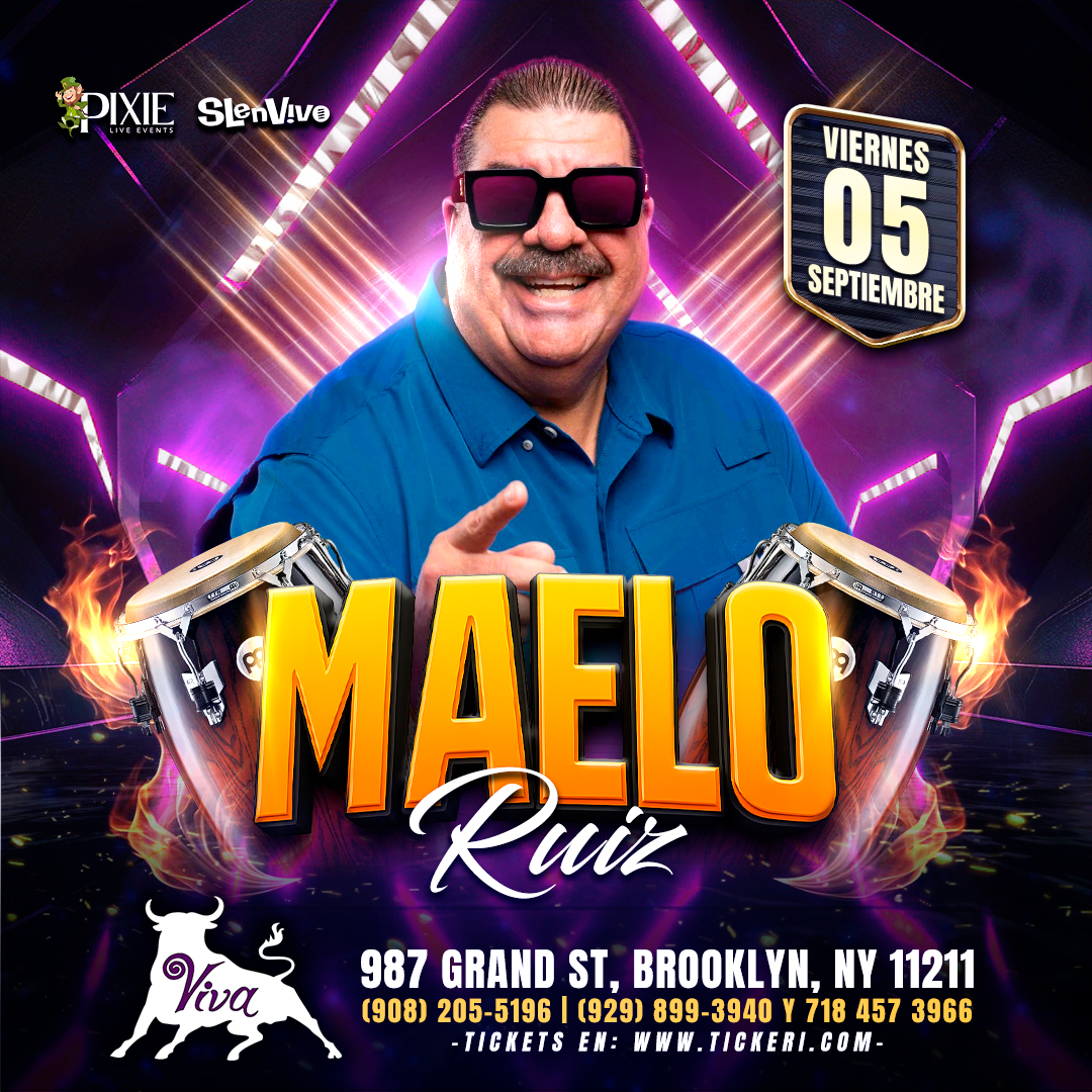 MAELO RUIZ !! LA SALSA ROMANTICA EN CONCIERTO BROOKLYN NY!!