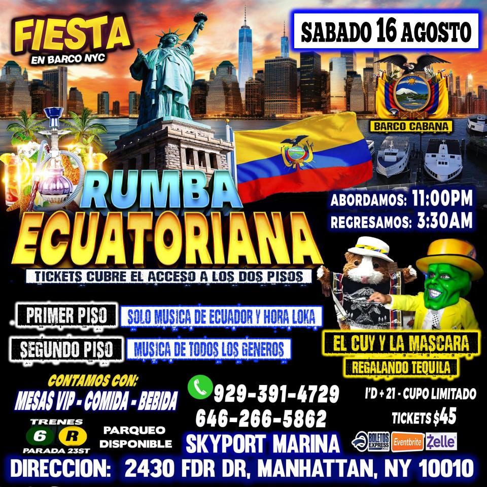 Fiesta En Barco - Manhattan New York