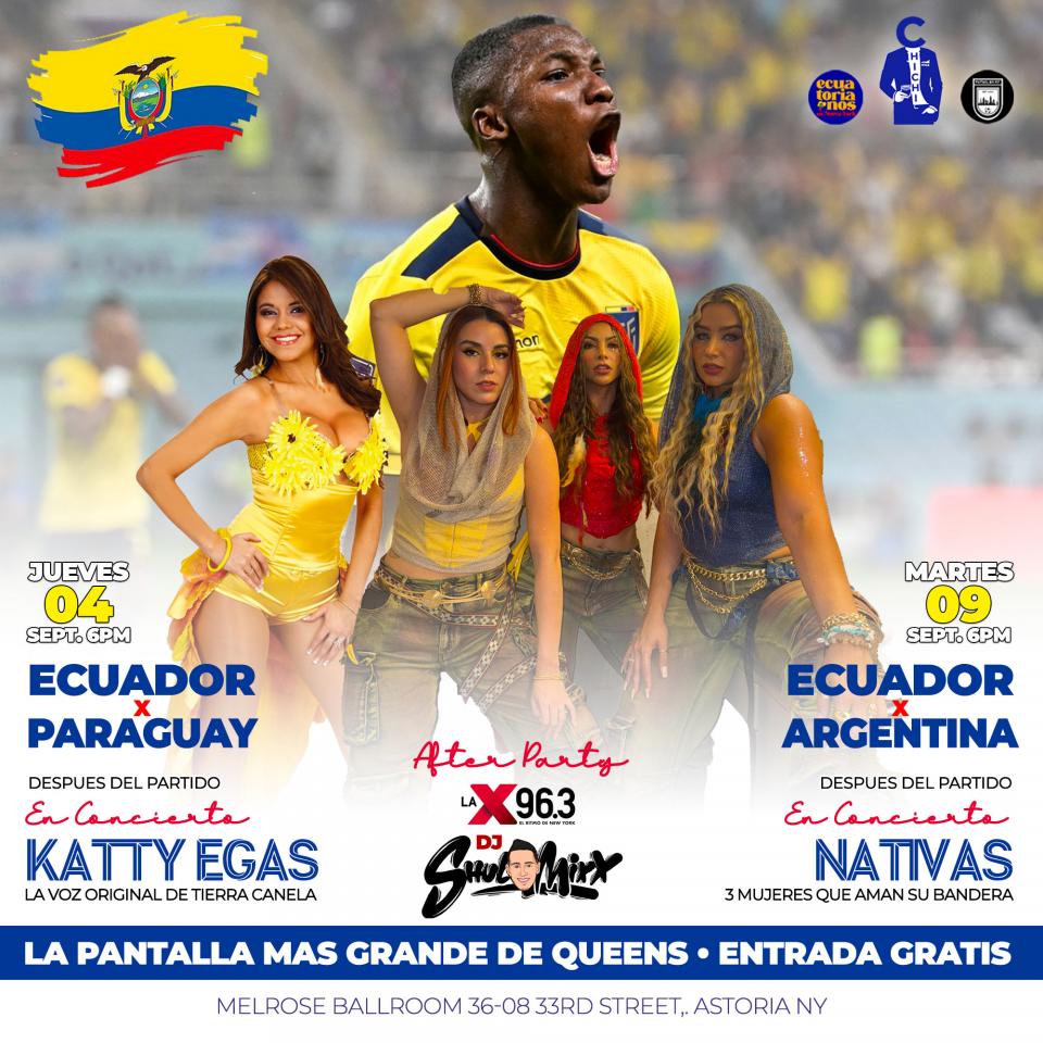 ECUADOR vs ARGENTINA      •ENTRADA GRATIS