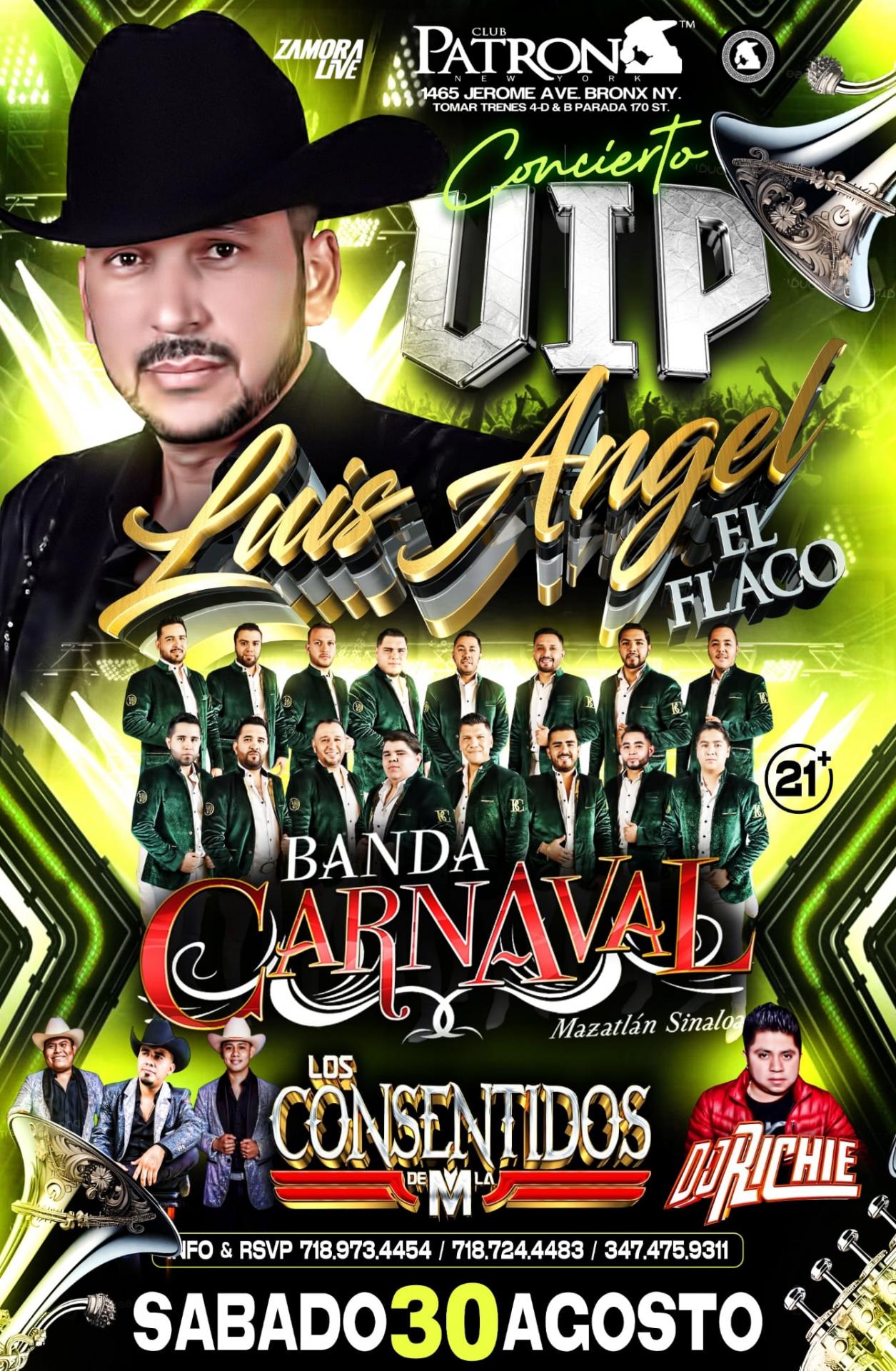 LUIS ANGEL EL FLACO | BANDA CARNAVAL & LOS CONSENTIDOS