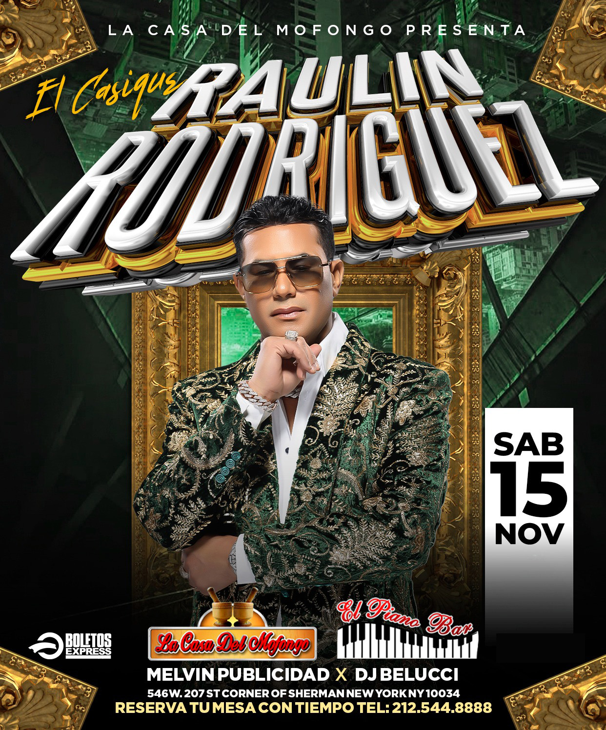 Buy tickets for RAULIN RODRIGUEZ RAULIN RODRIGUEZ