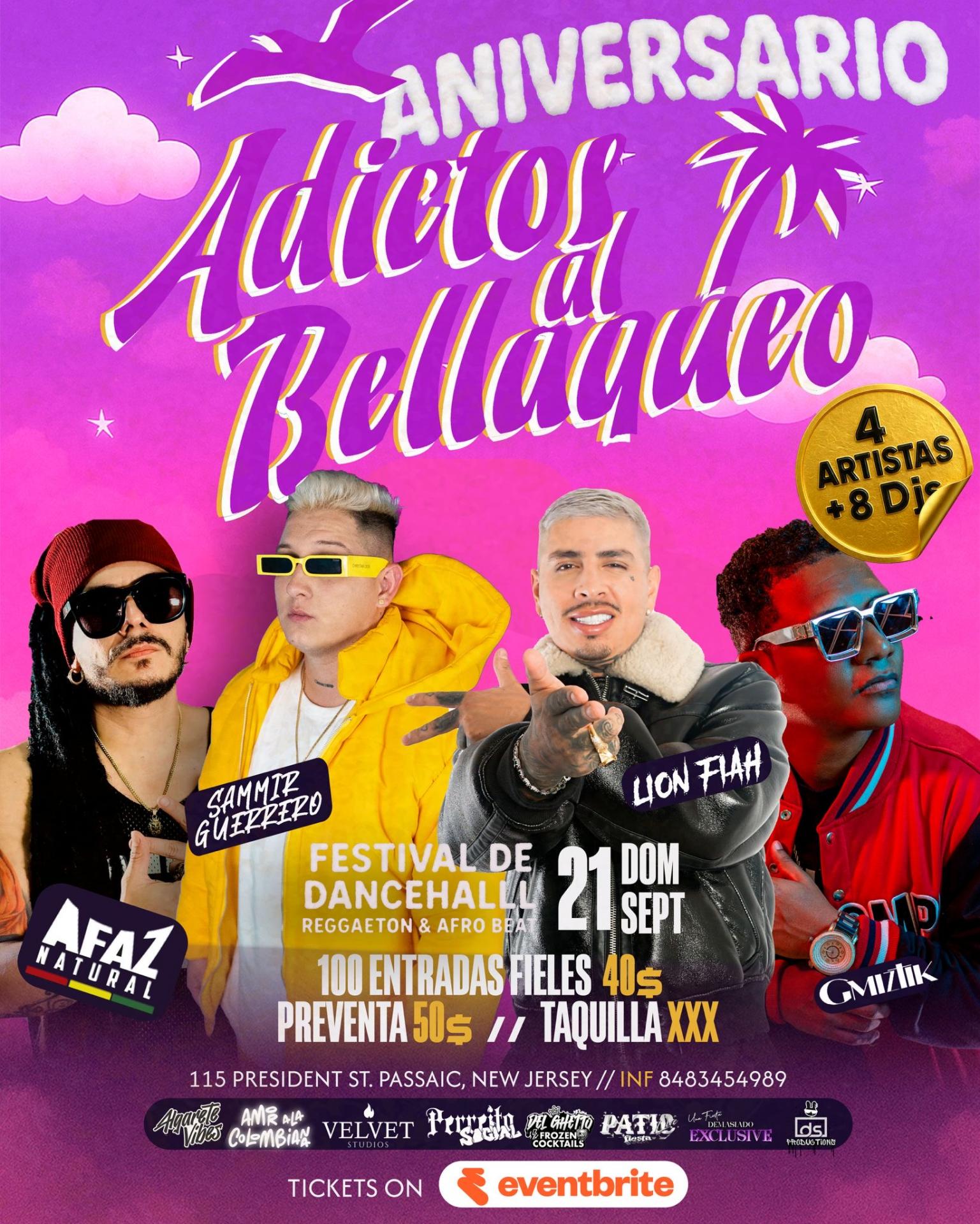 ANIVERSARIO ADICTO AL BELLAQUEO