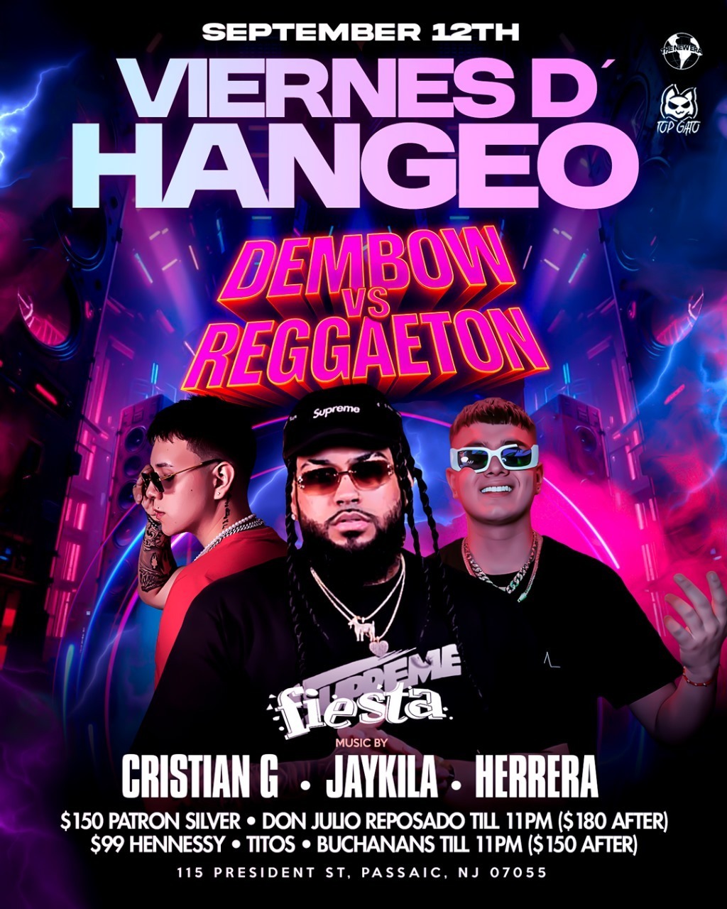 CRISTIAN G, JAYKILA, HERRERA