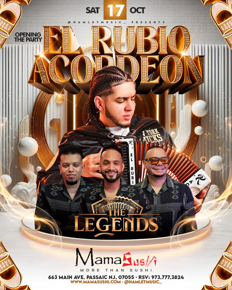 EL RUBIO  ACORDEON & THE LEGENDS