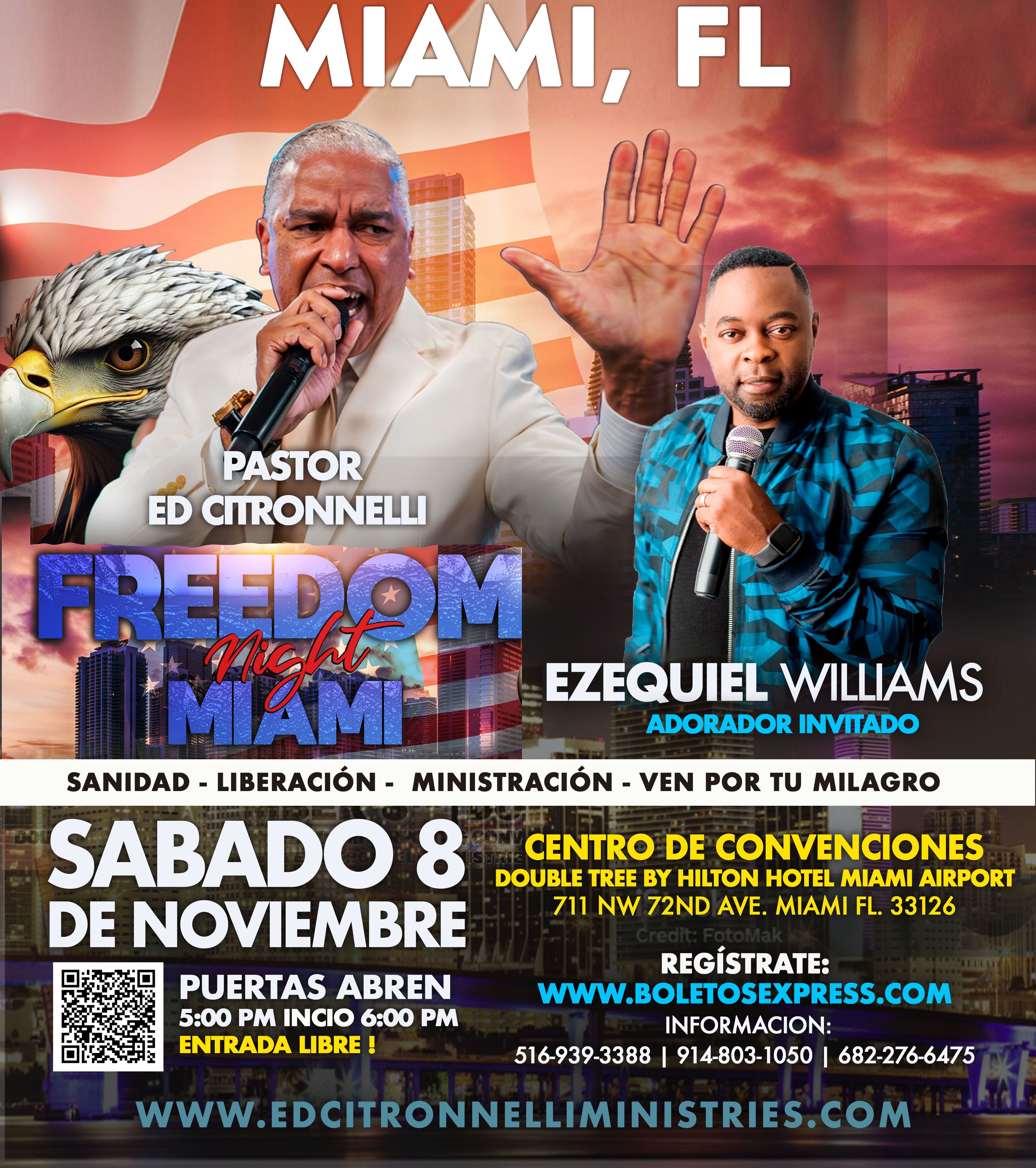 NOCHE DE LIBERACION EN MIAMI