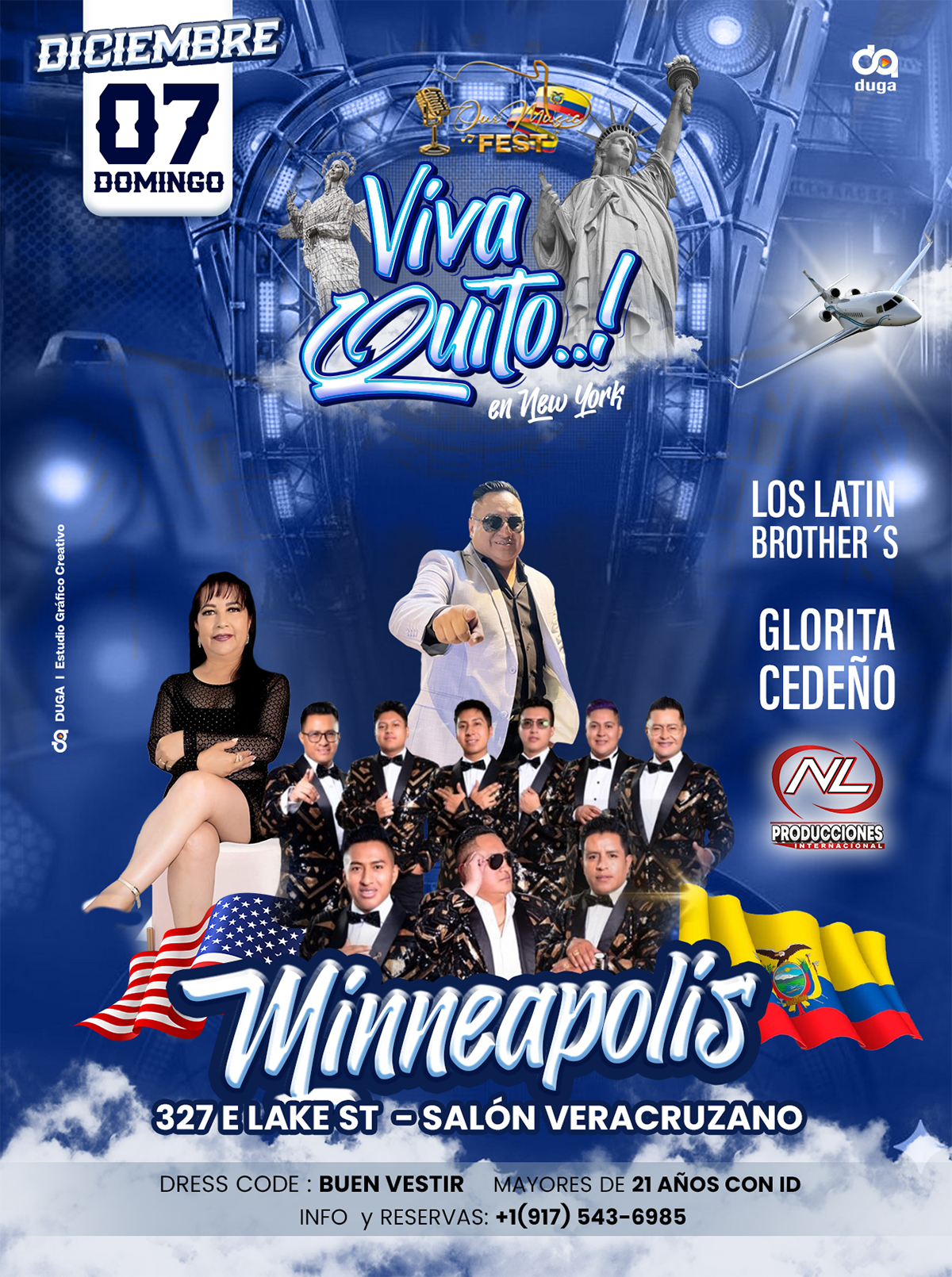 Buy tickets for VIVA QUITO | LOS LATIN BROTHERS'S | GLORITA CEDEÑO VIVA QUITO | LOS LATIN BROTHERS'S | GLORITA CEDEÑO
