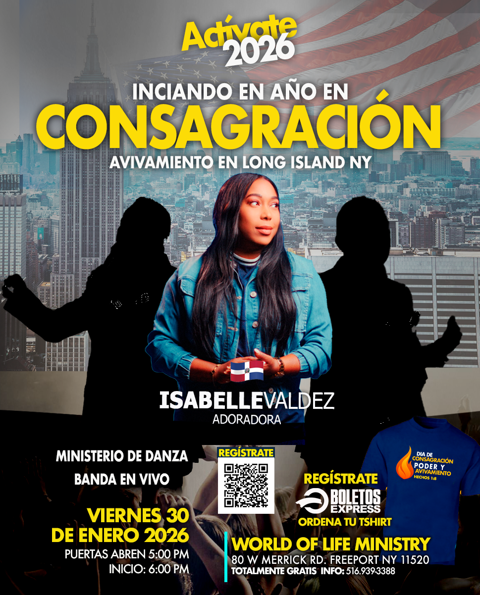 Activate 2026 Dia de Consagracion Long Island NY