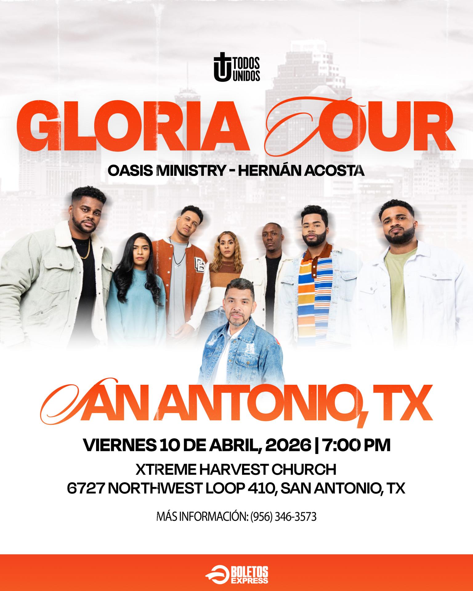 Buy tickets for Gloria Tour Gloria Tour