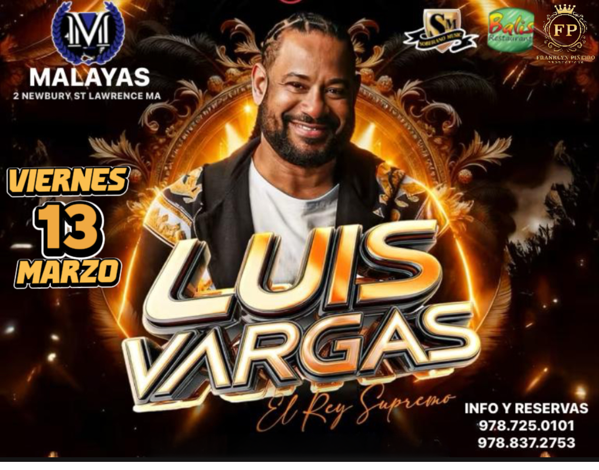 Buy tickets for Luis Vargas En Concierto Luis Vargas En Concierto