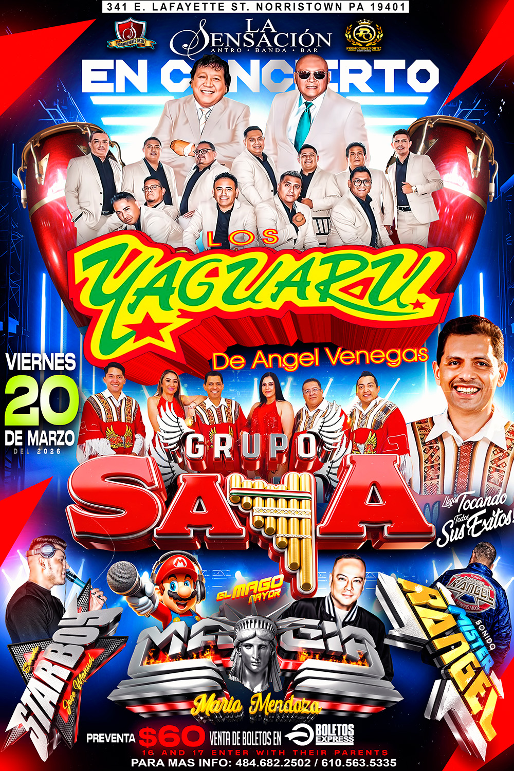 LOS YAGUARU | GRUPO SAYA