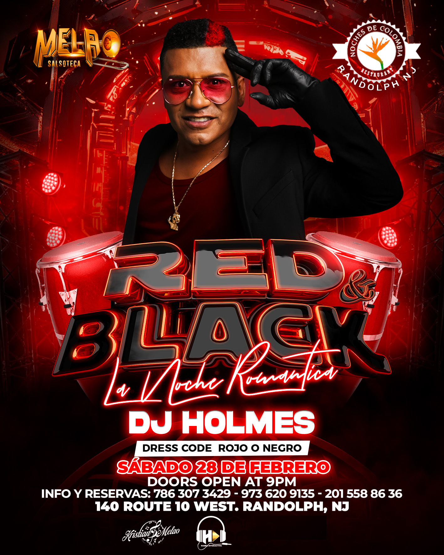 Buy tickets for RED BLACK LA NOCHE ROMANTICA RED BLACK LA NOCHE ROMANTICA