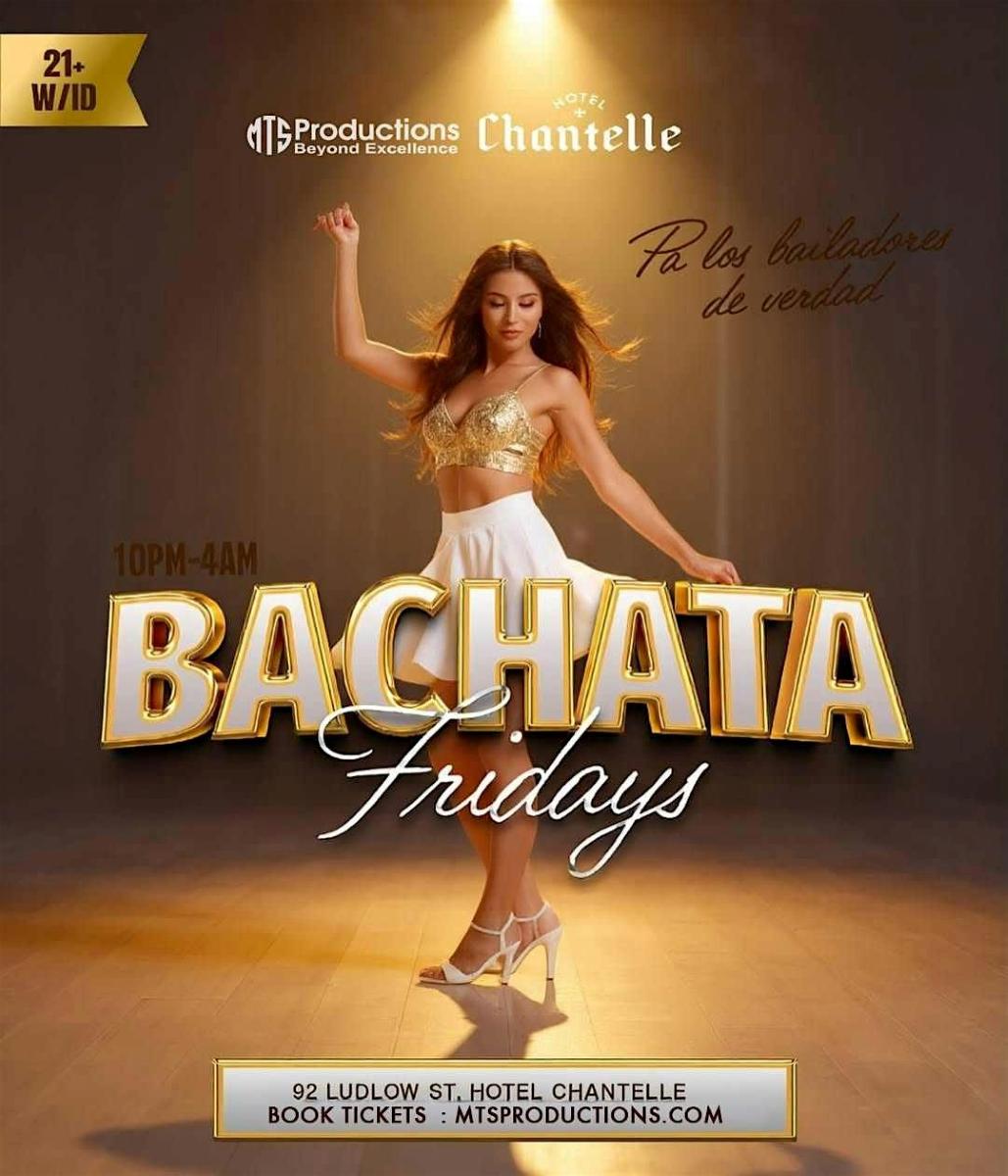 Buy tickets for Friday Bachata Night at Hotel Chantelle | Bachata Party NYC | Feb 6th Friday Bachata Night at Hotel Chantelle | Bachata Party NYC | Feb 6th