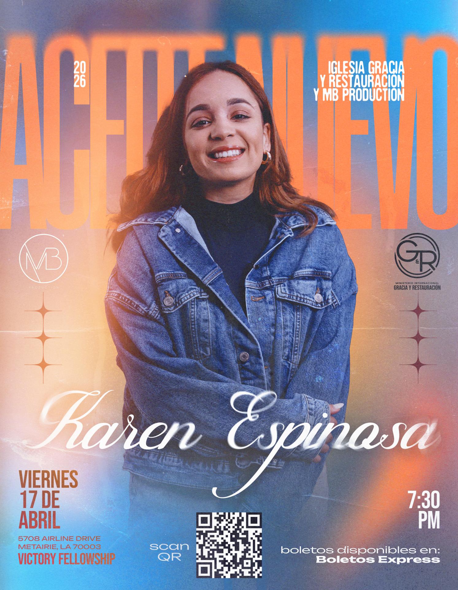 KAREN ESPINOSA - ACEITE NUEVO - NEW ORLEANS