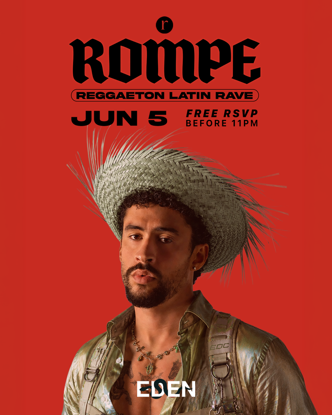 Rompe - Reggaeton Latin Rave → FREE RSVP (21+)