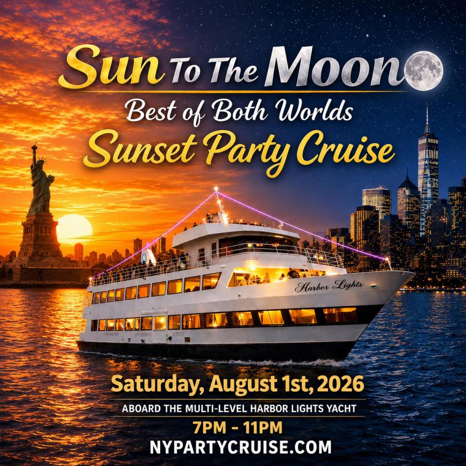 Sun to the Moon: Best of Both Worlds Sunset Party Cruise