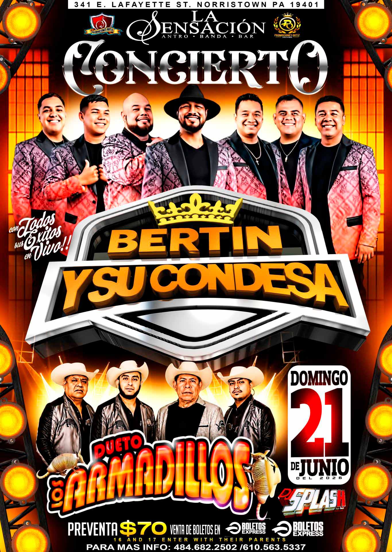BERTIN Y SU CONDESA & DUETO LOS AMARILLOS
