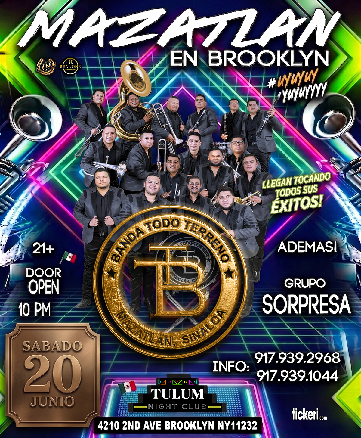 BANDA TODO TERRENO - MAZATLAN SINALOA
