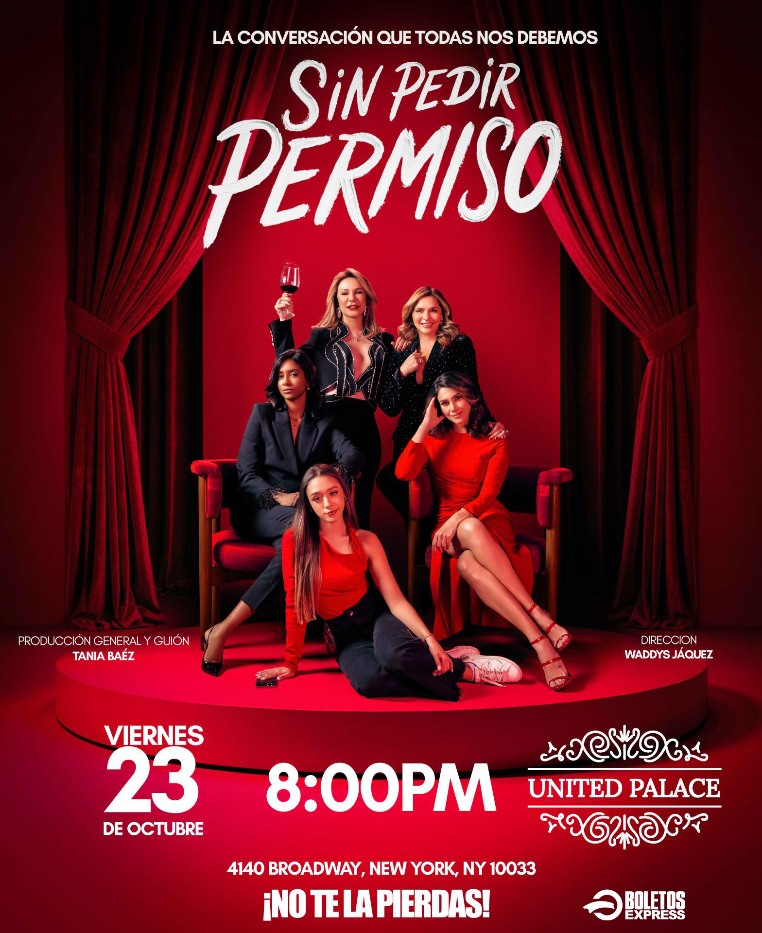 Buy tickets for SIN PEDIR PERMISO SIN PEDIR PERMISO