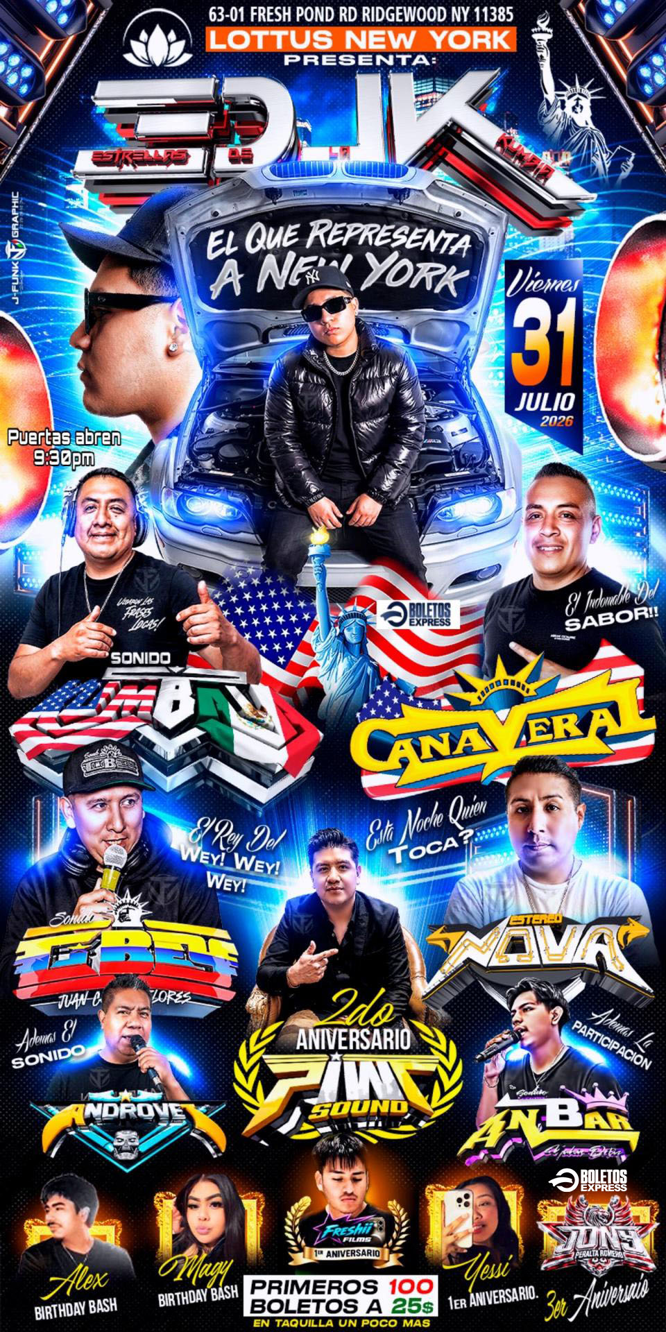 EDLK | SONIDO KUMBALA | CAÑAVERAL | ESTEREO NOVA | ANDROVE