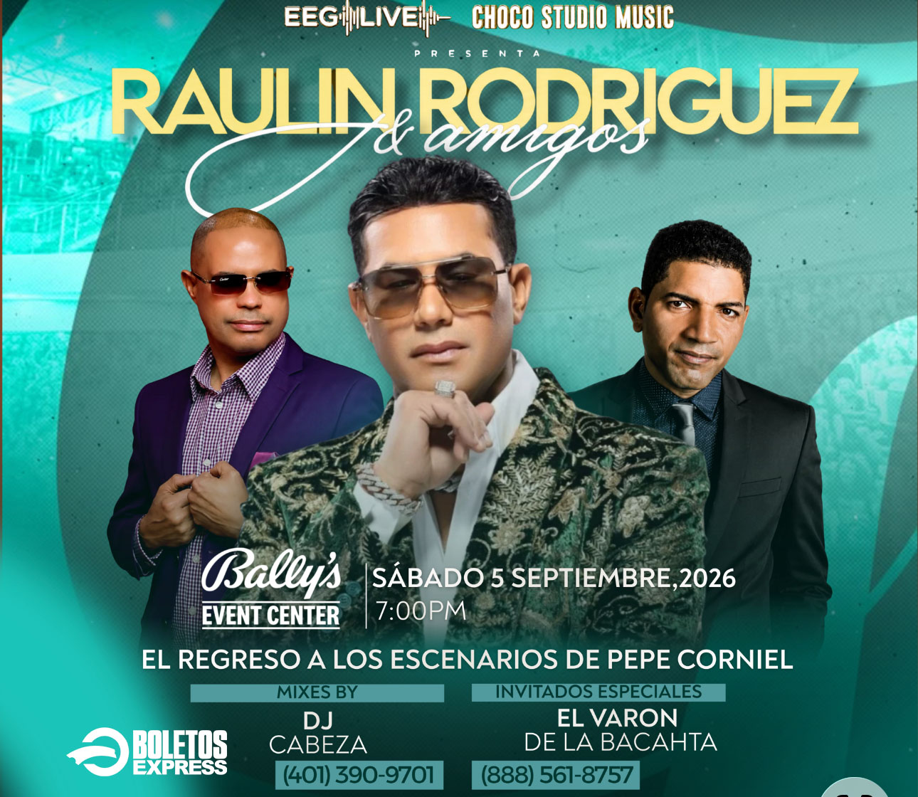 Raulin Rodriguez en Concierto & Sus Amigos