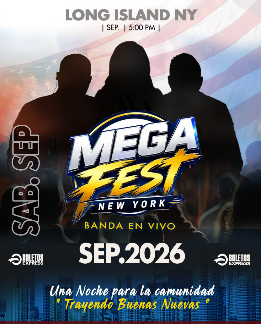 Buy tickets for MegaFest New York 2026 MegaFest New York 2026