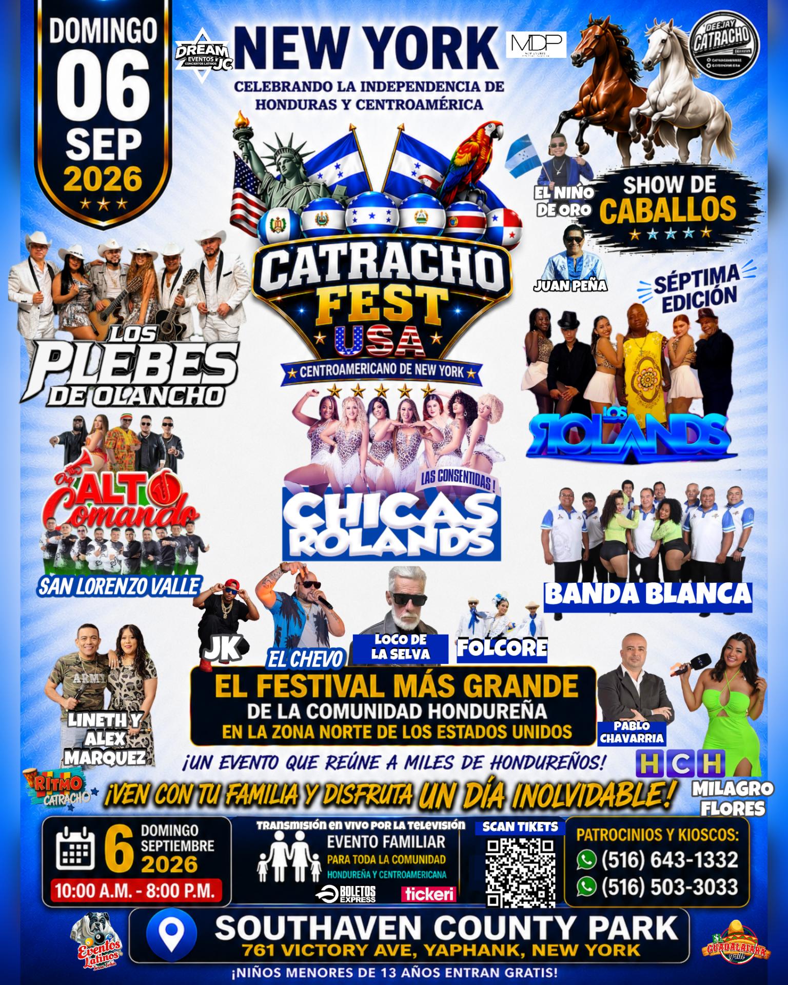 Buy tickets for Festival, catracho NY domingo 6 de septiembre, Long Island NY Festival, catracho NY domingo 6 de septiembre, Long Island NY