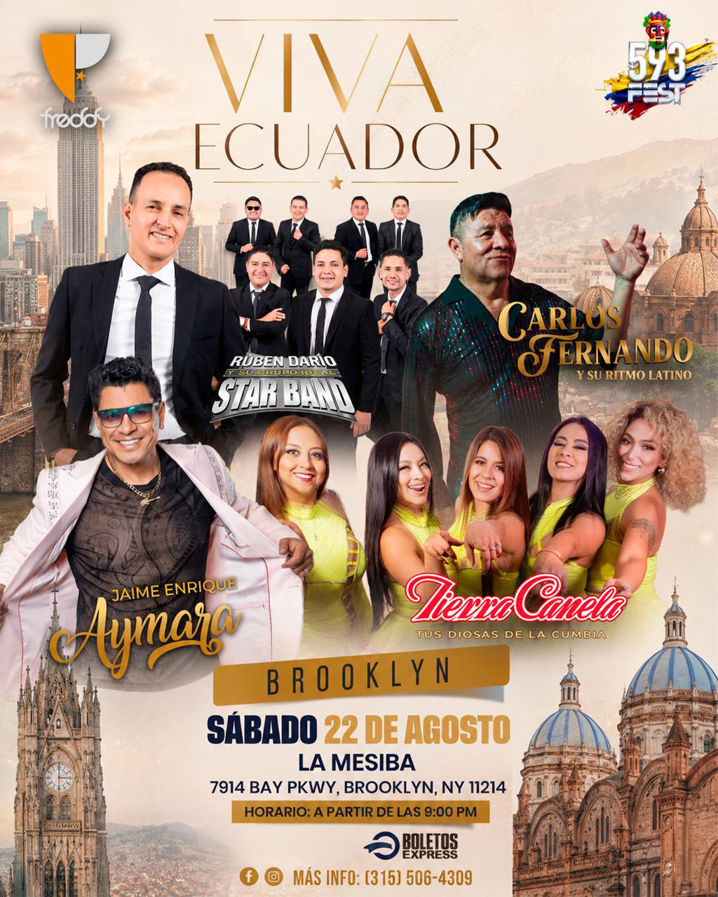Buy tickets for RUBEN DARIO & SU GRUPO IDEAL RUBEN DARIO & SU GRUPO IDEAL