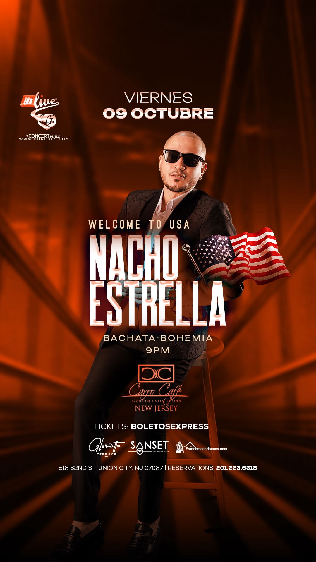 NACHO ESTRELLA - RESERVA DE MESA