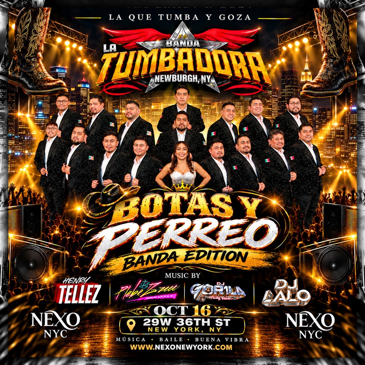 BOTAS Y PERREO BANDA EDITION