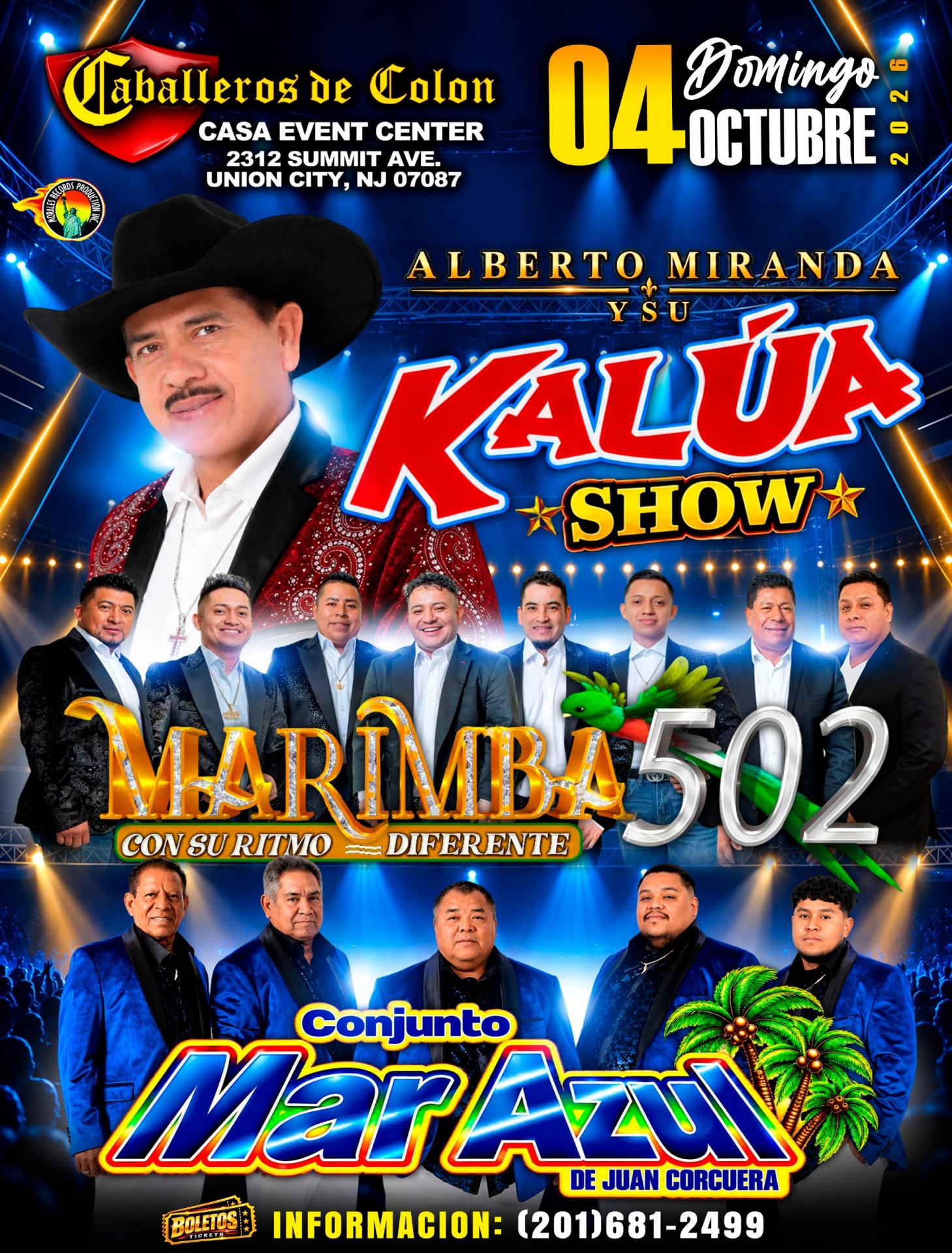 Kalua Show - Marimba 502 - Mar Azul