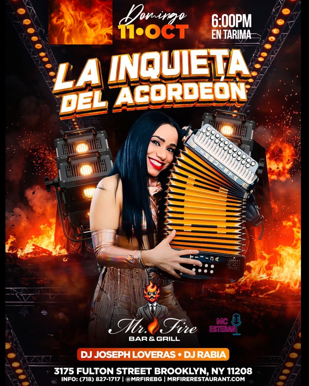Buy tickets for LA INQUIETA DEL ACORDEÓN LA INQUIETA DEL ACORDEÓN